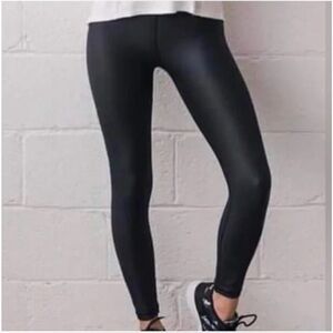 ZYIA Active Faux Leather Leggings (S)